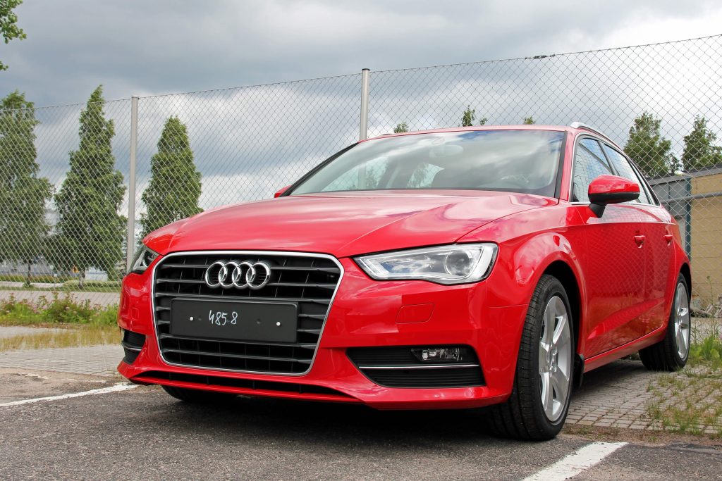 Red Audi Vehicle - Audi Servicing Northampton